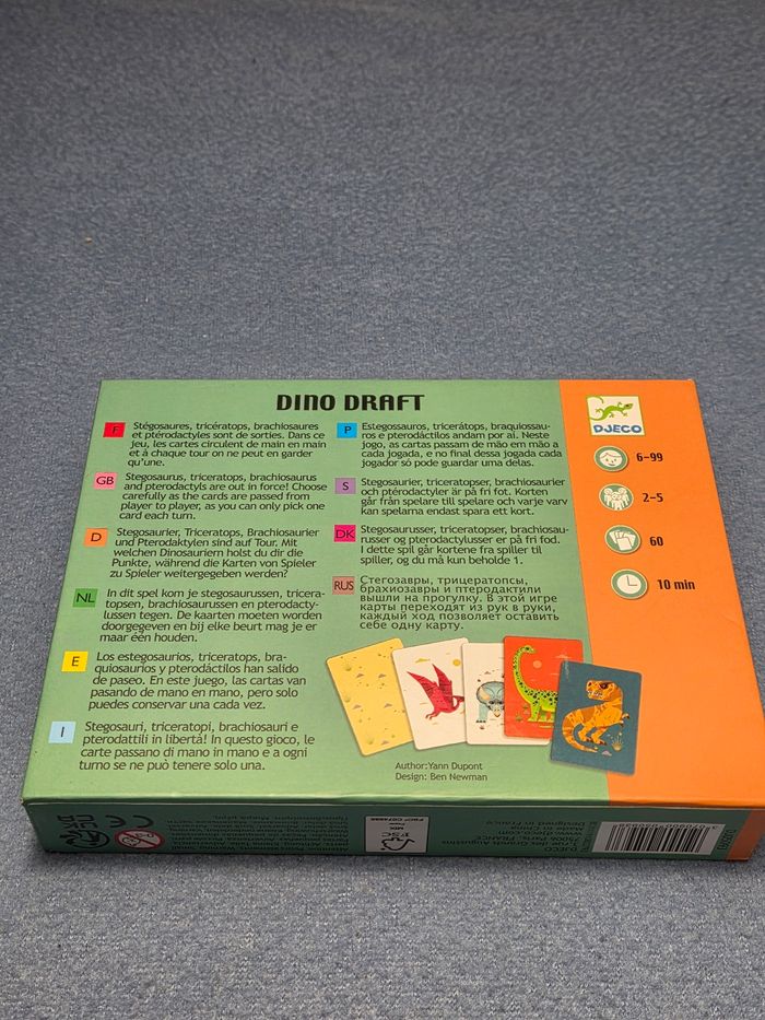 Jeux de cartes neuf dinosaure Djeco - photo numéro 5