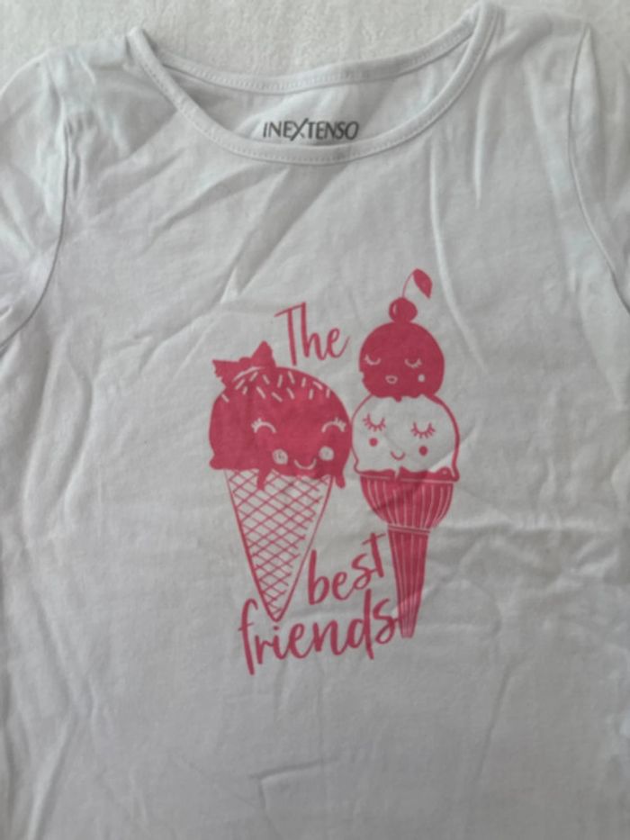 Tee shirt glace the best friends 4 ans - photo numéro 2