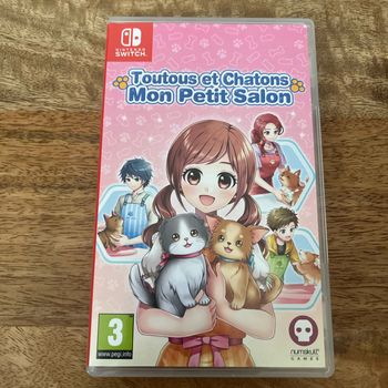 Jeu Nintendo switch toutous et chatons mon petit salon