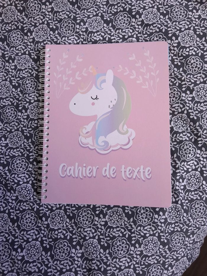 Cahier de texte