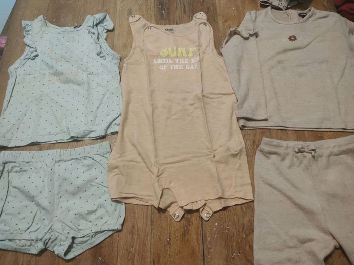 Lot 5 pyjamas Kiabi 24 mois - photo numéro 2