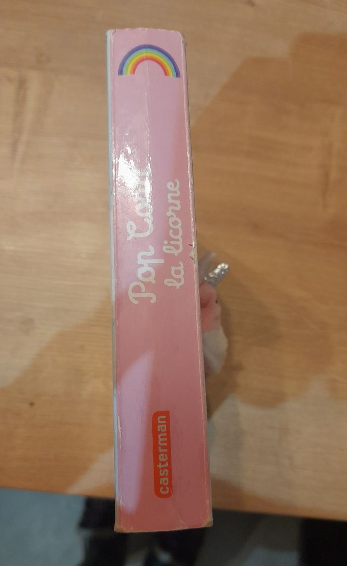 Livre marionette pour bébé Pop Corn la licorne - photo numéro 8