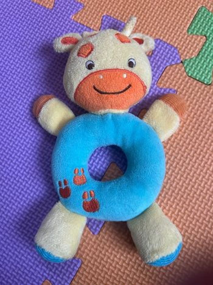 Hochet bébé girafe