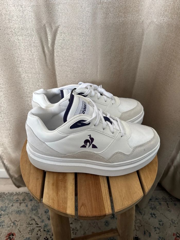 Baskets Le Coq Sportif Dynactif T2000 W – Taille 38 neuves - photo numéro 3