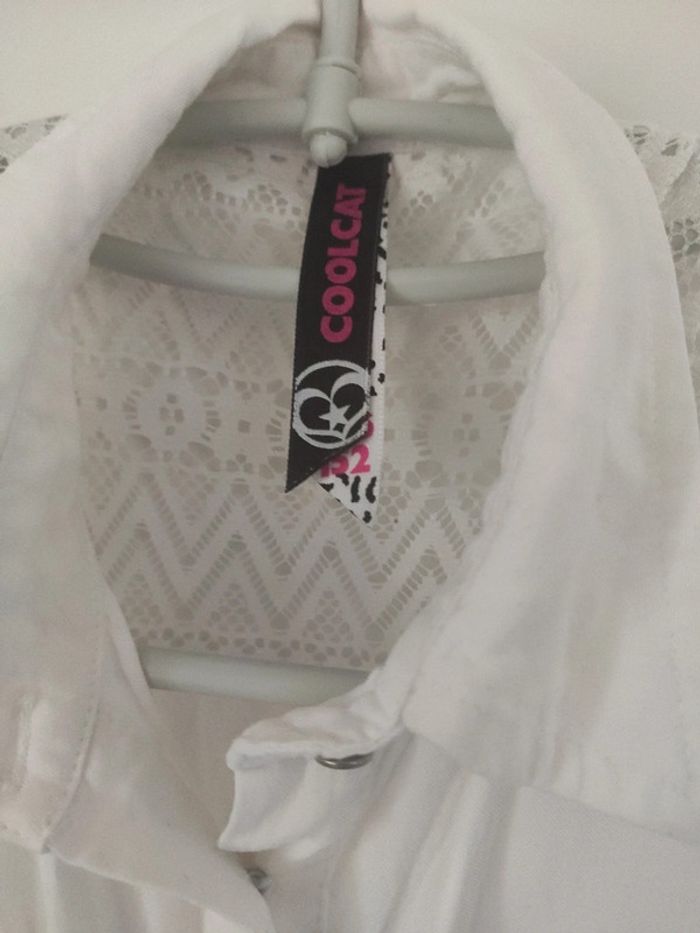 CoolCat chemisier chemise dentelle 11 12 ans - photo numéro 4