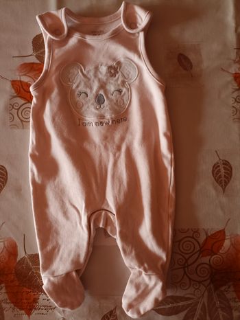 Grenouillère Fille  0-1mois