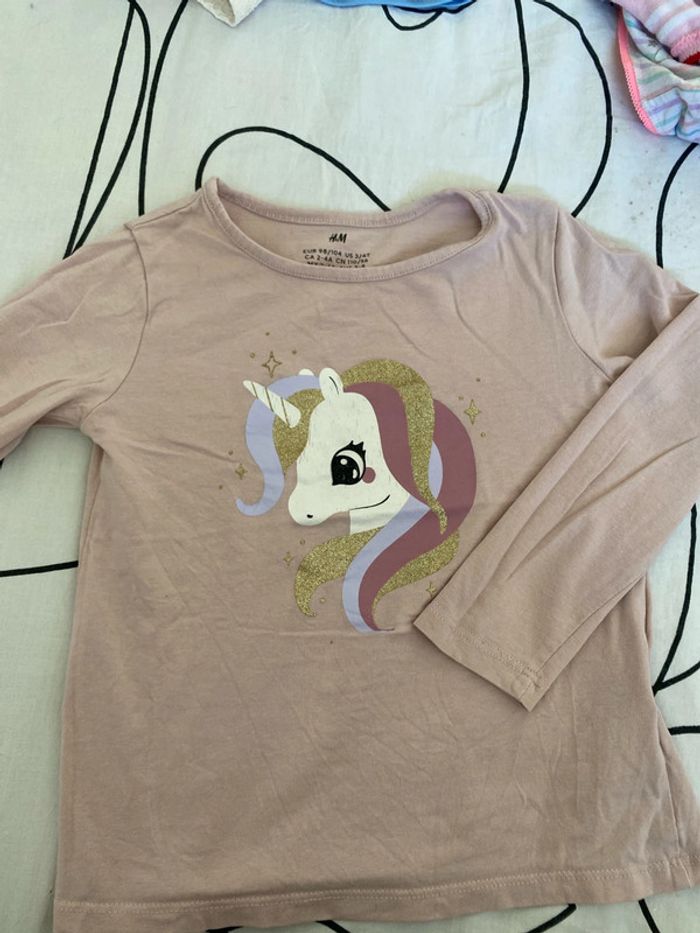 haut t-shirt manche longue taille 2-4 ans - photo numéro 2