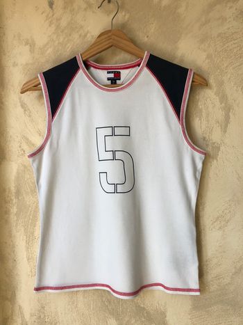 Débardeur bicolore Tommy Hilfiger XL