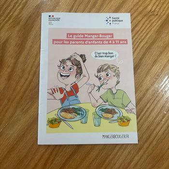 Le guide manger bouger pour les parents d’enfants de 4 à 11 ans