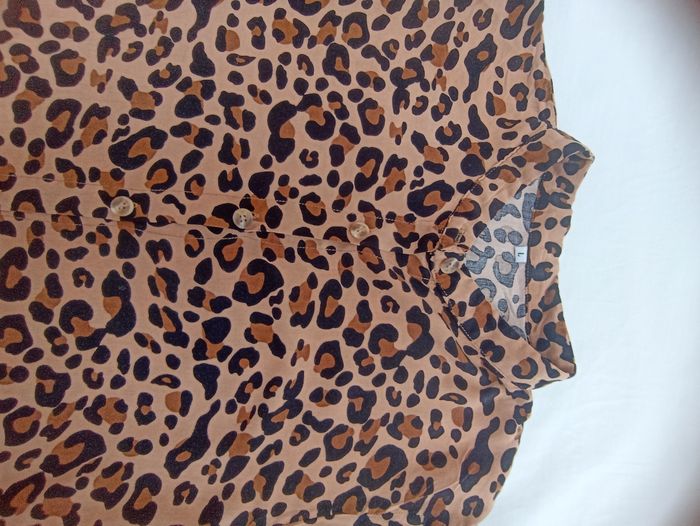 Robe manches longues imprimé léopard - photo numéro 9