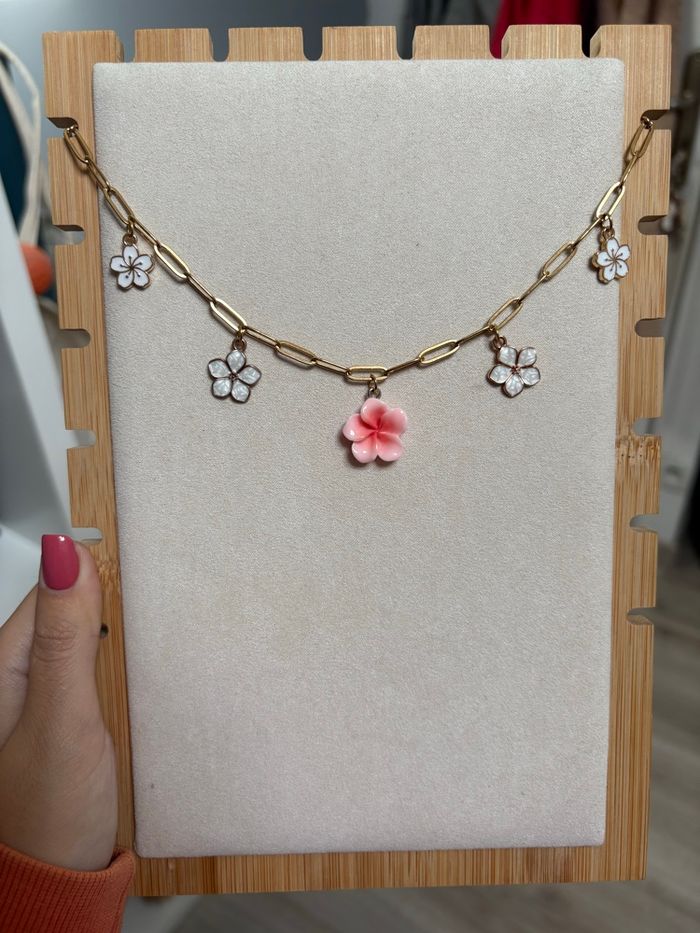 Collier breloques acier inoxydable - photo numéro 4