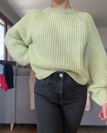Pull bershka vert