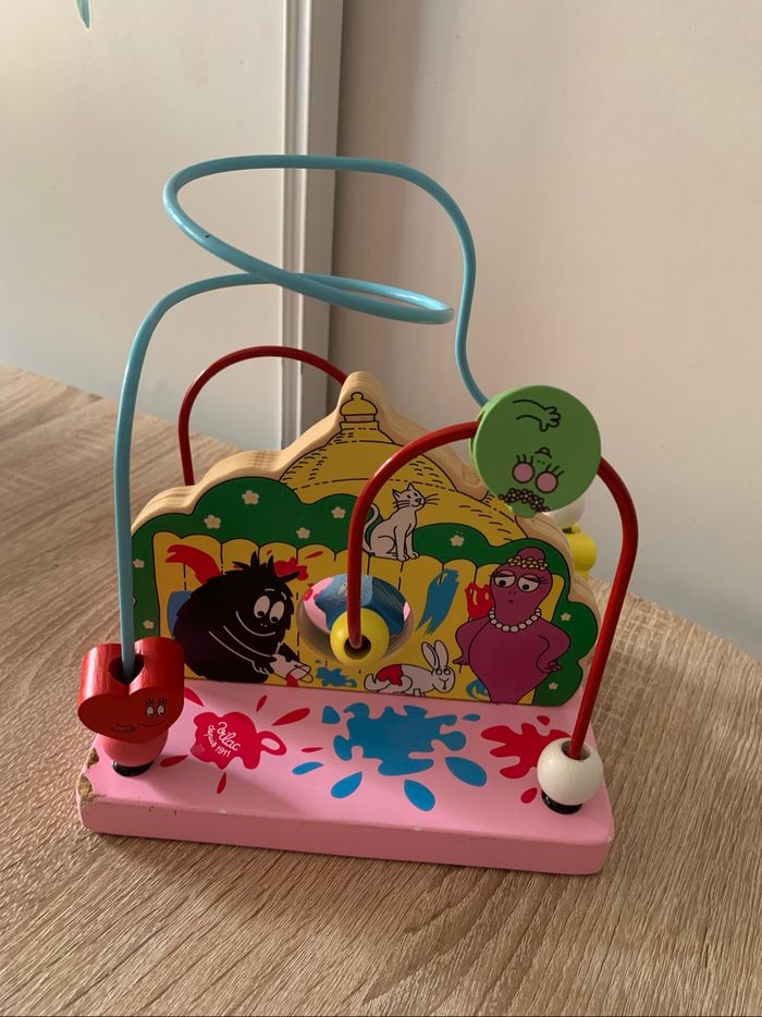 Boulier en bois Barbapapa - photo numéro 3