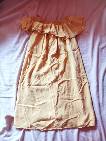 Tunique jaune taille XS en très bon état Pimkie