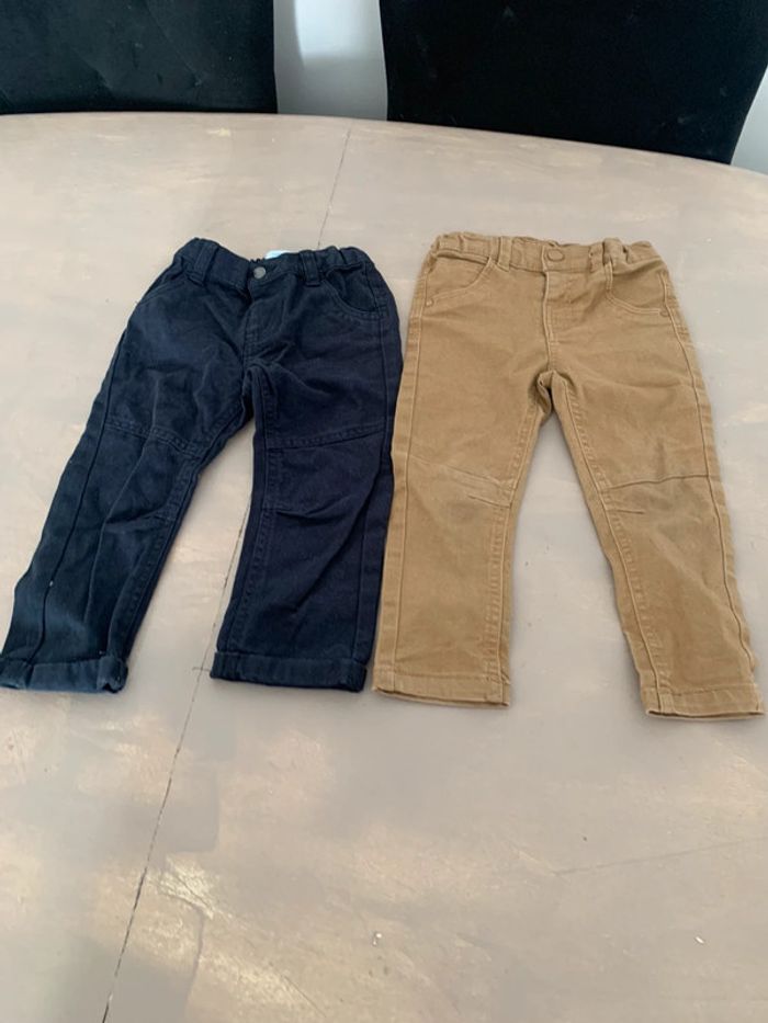 Lot de 2 pantalon garçon 24 mois
