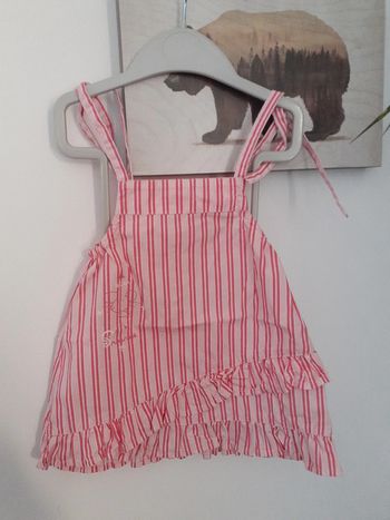 Robe à bretelles fille 3 mois - Cadet Rousselle