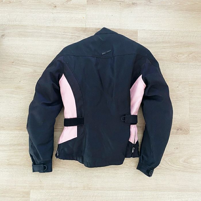 Mac Adam Blouson de moto Vicky Femme Exclusive Biker Noir et Rose motard (Taille 38) - photo numéro 10