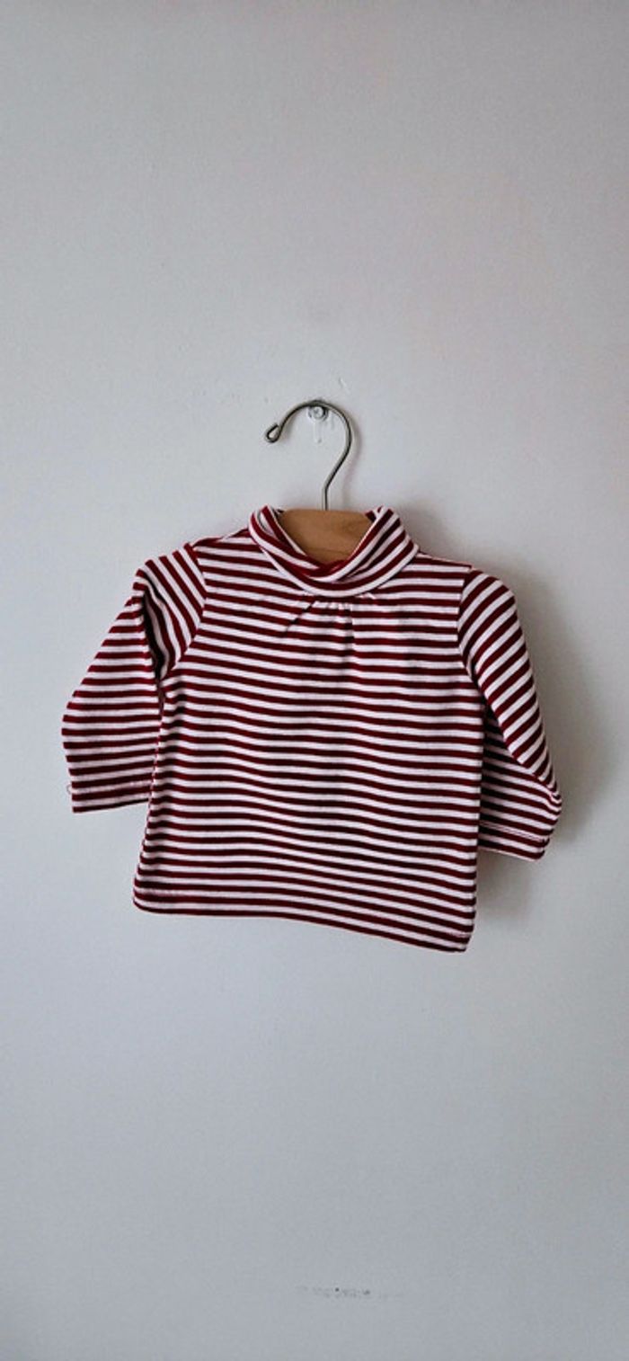 Col roulé Grain de Blé 6 mois Fille