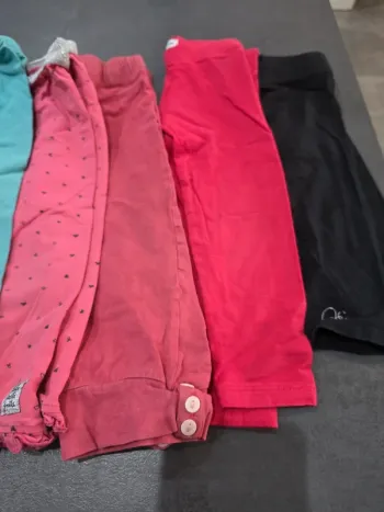 Lot leggings 2 ans