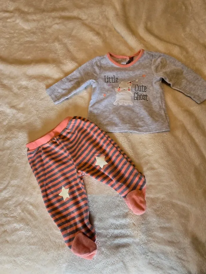 Lot vêtements bébé 9 mois fille - photo numéro 9