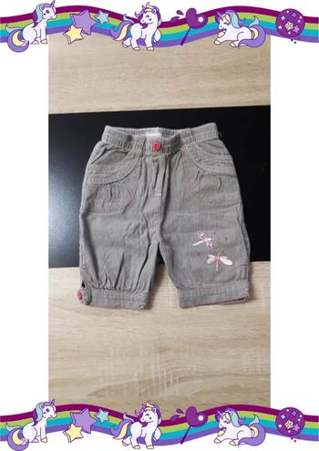 Joli short libellule 12 mois