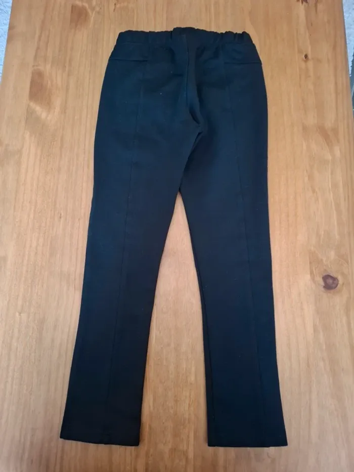 Jegging pantalon noir 8 ans - photo numéro 2
