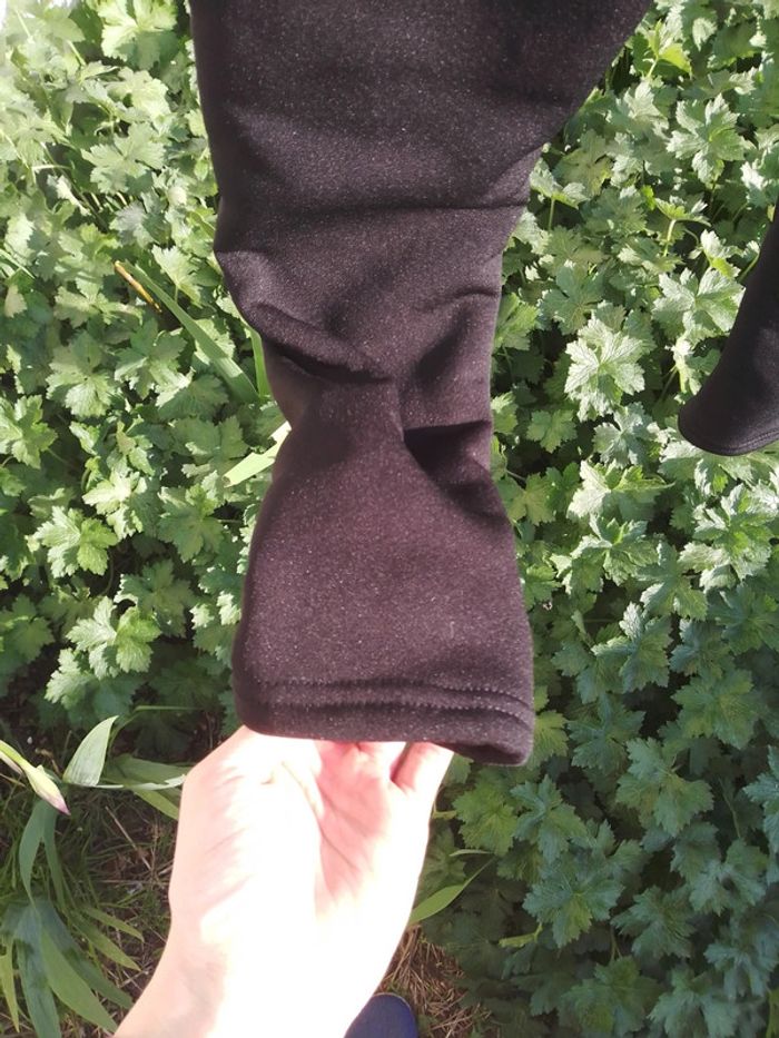 Legging polaire noir enfant - photo numéro 4
