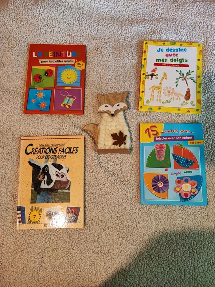 Lot livres activités manuelles avec les enfants 🥰