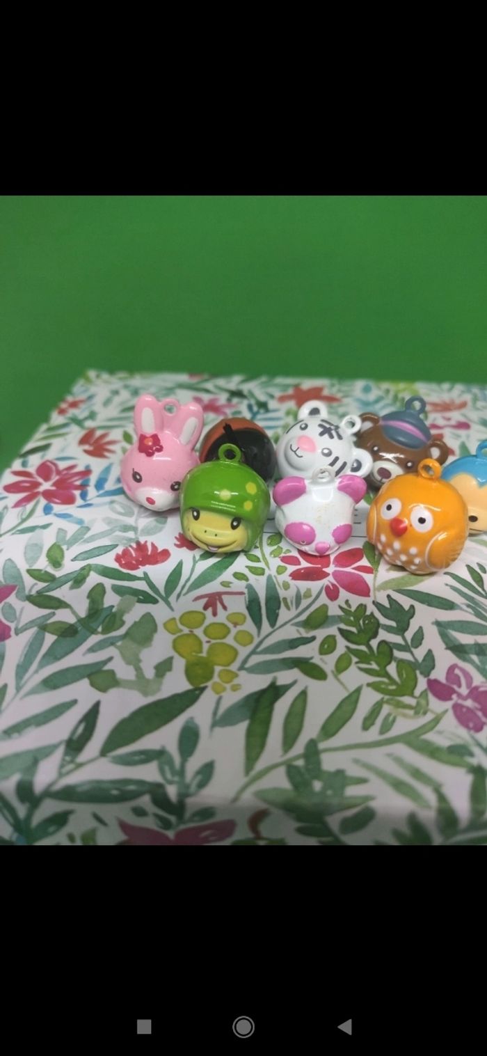 Grelots figurine pendentif métal - photo numéro 2