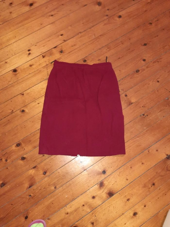 Jupe rouge vintage