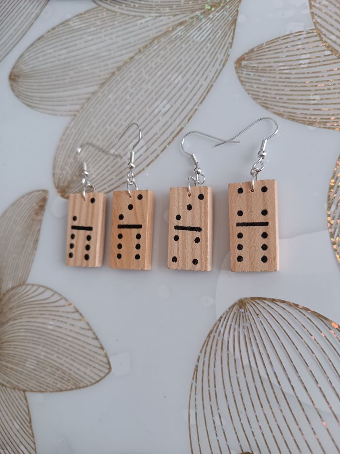 Boucles d'oreilles originale insolite - photo numéro 3