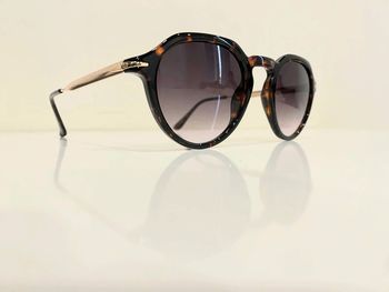 Lunette de soleil mixte marron léopard et dorée uvprotection catégorie 3