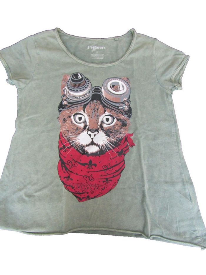 lot de 4 t-shirts imprimés rock taille S/M = 36/38 - photo numéro 8