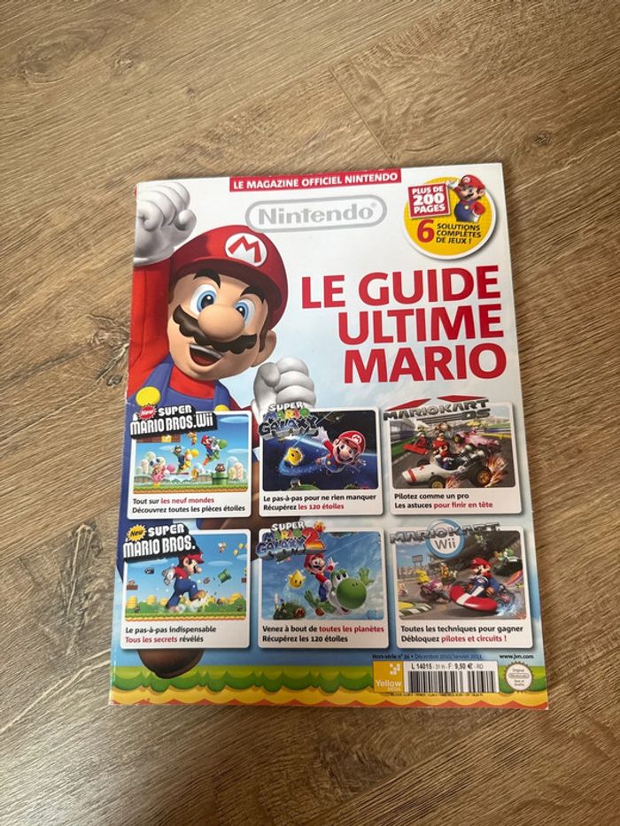 La guide ultime Mario magazine officiel Nintendo Wii
