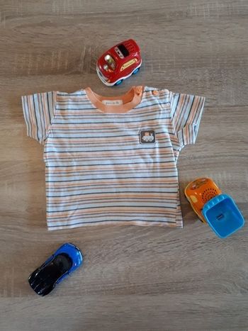 t shirt manches courtes 3 mois grain de blé