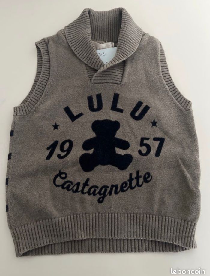 Pull sans manche