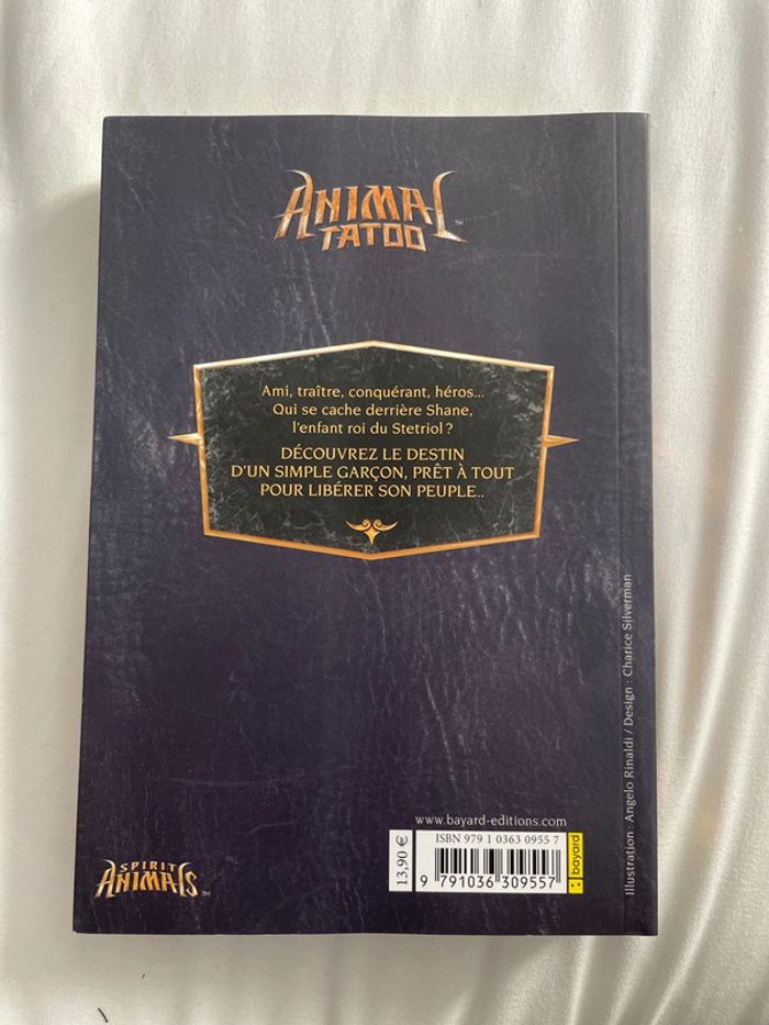 Livre animal tatoo - photo numéro 5
