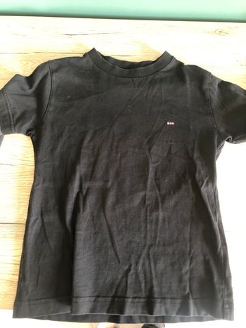 Polo noir eden Park 6 ans