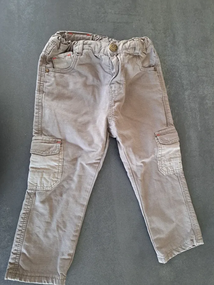 pantalon gris obaibi 18 mois