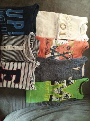 Lot de Tee shirt garçon manche longue