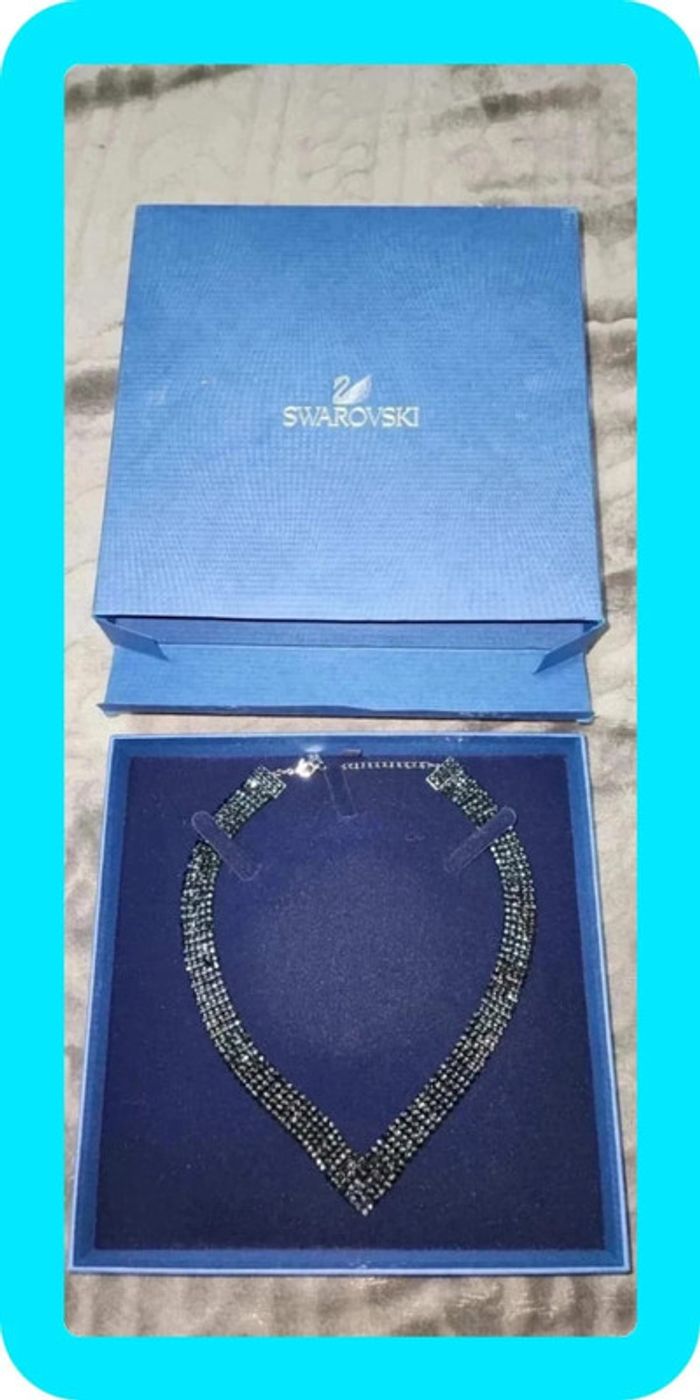 Swarovski Femme Plaqué argent Collier - 5363515 - photo numéro 4