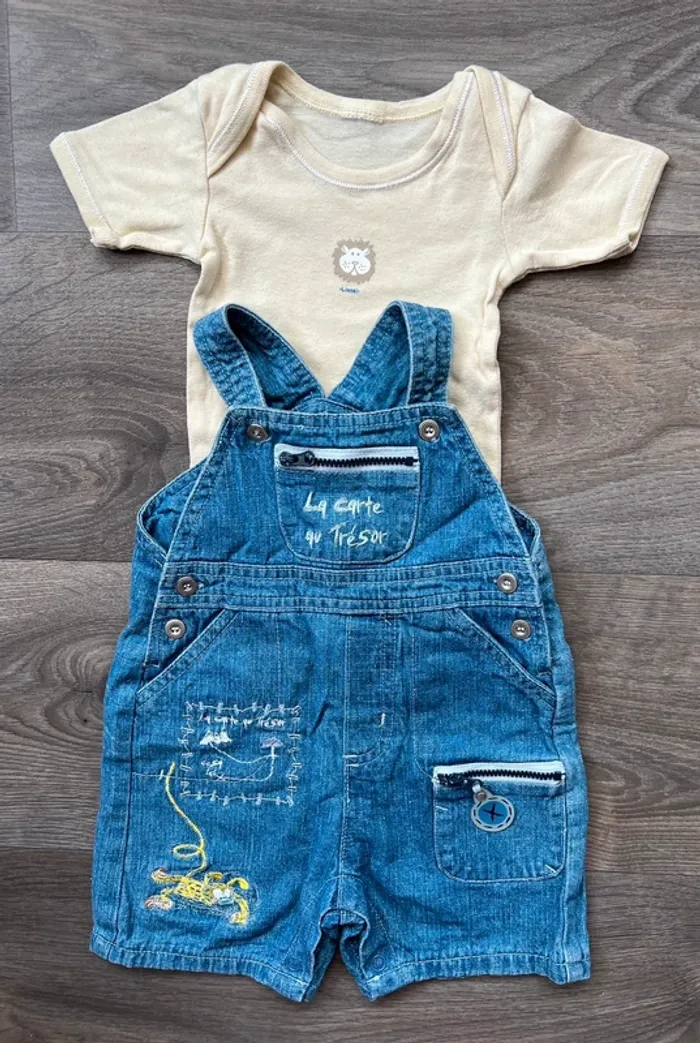 Lot printemps été taille 6 mois (14 articles) Petit bateau Tex Adidas Disney - photo numéro 3