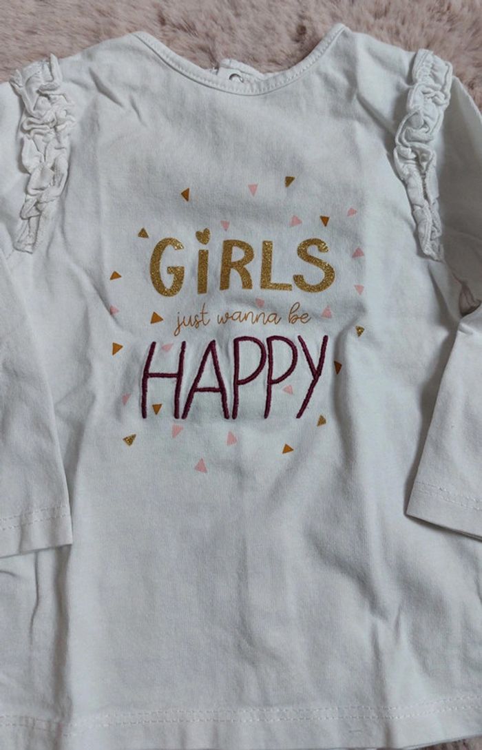 T-shirt Kiabi 6 mois - photo numéro 2