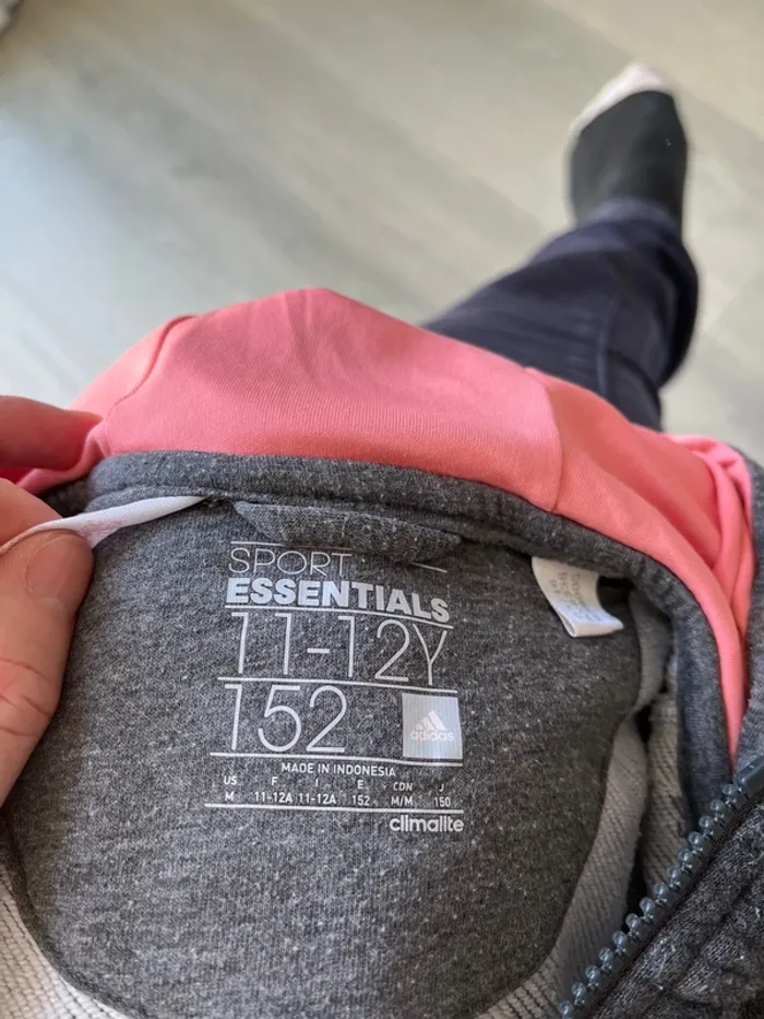Gilet adidas fille 11/12 ans - photo numéro 3