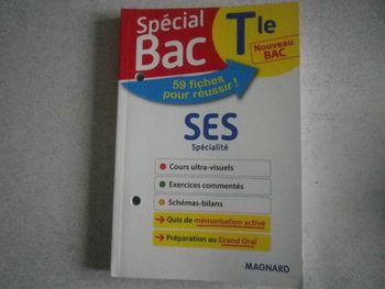 SPECIAL BAC SES Tle
