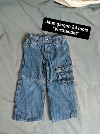 Jean garçon taille 24 mois "Vertbaudet"