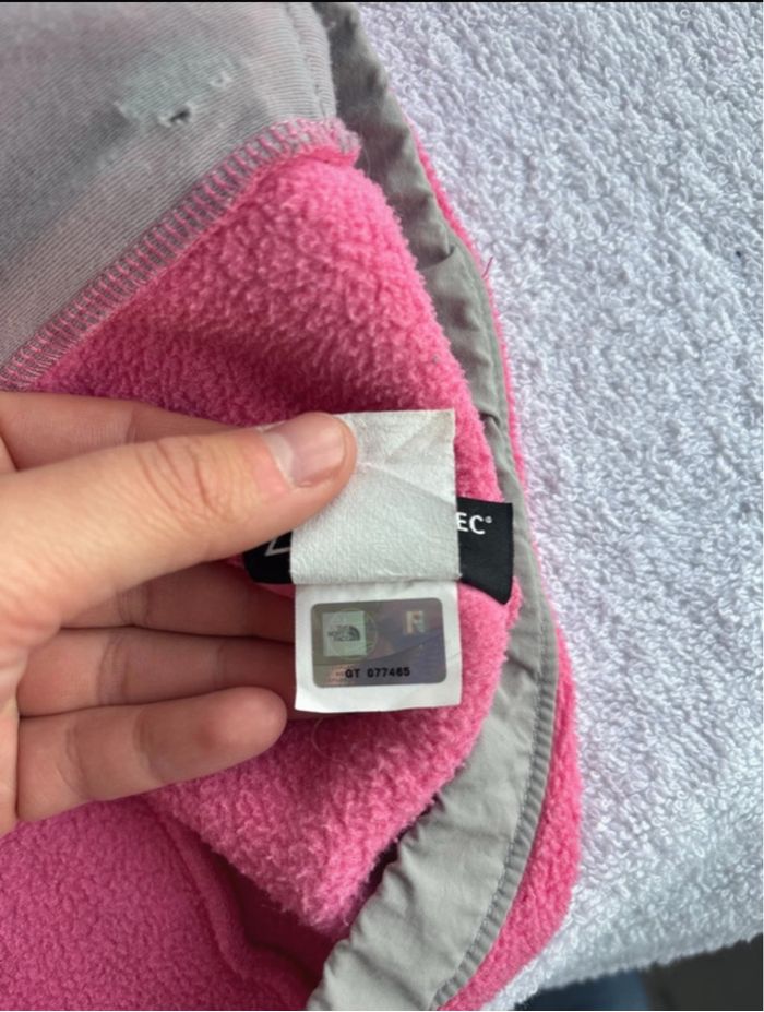 Polaire the north face logo brodé - taille XL - photo numéro 6