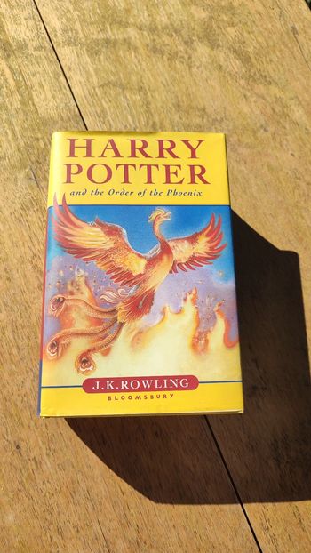 Livre Harry Potter et l'ordre du Phénix anglais