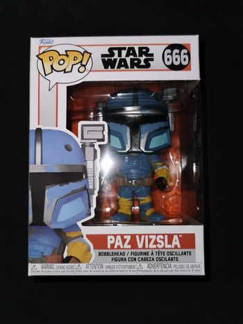 Figurine Funko Pop / Paz Vizsla N°666 / Star Wars
