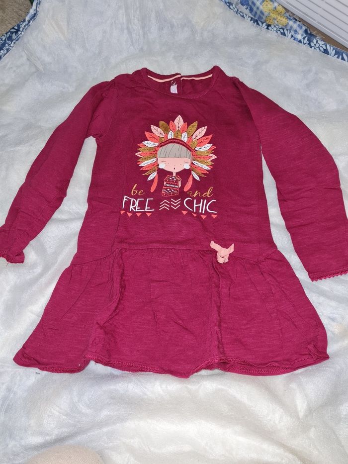 Robe manches longues